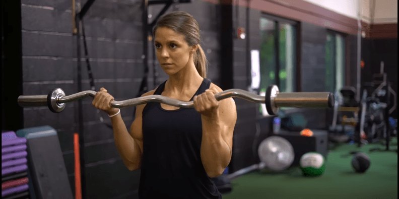 Подъем EZ-грифа